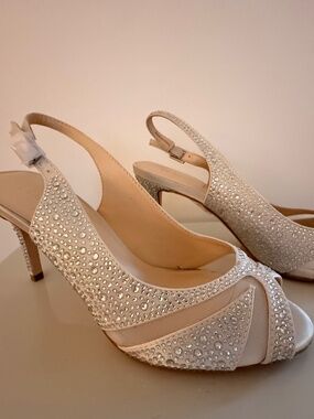 Beautiful Silver Heels